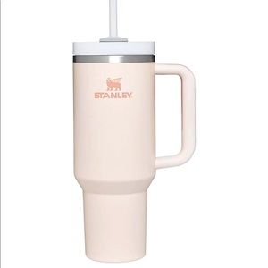 Gently Used Stanley 40oz Tumbler Cup, Color Rose Quartz
